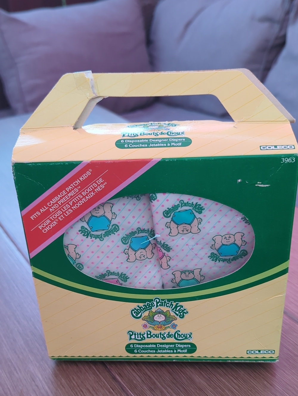 Cabbage Patch Kids Disposable Diapers In Box